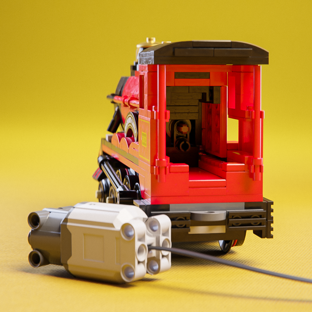 Inside The Lego Motorized Hogwarts Express