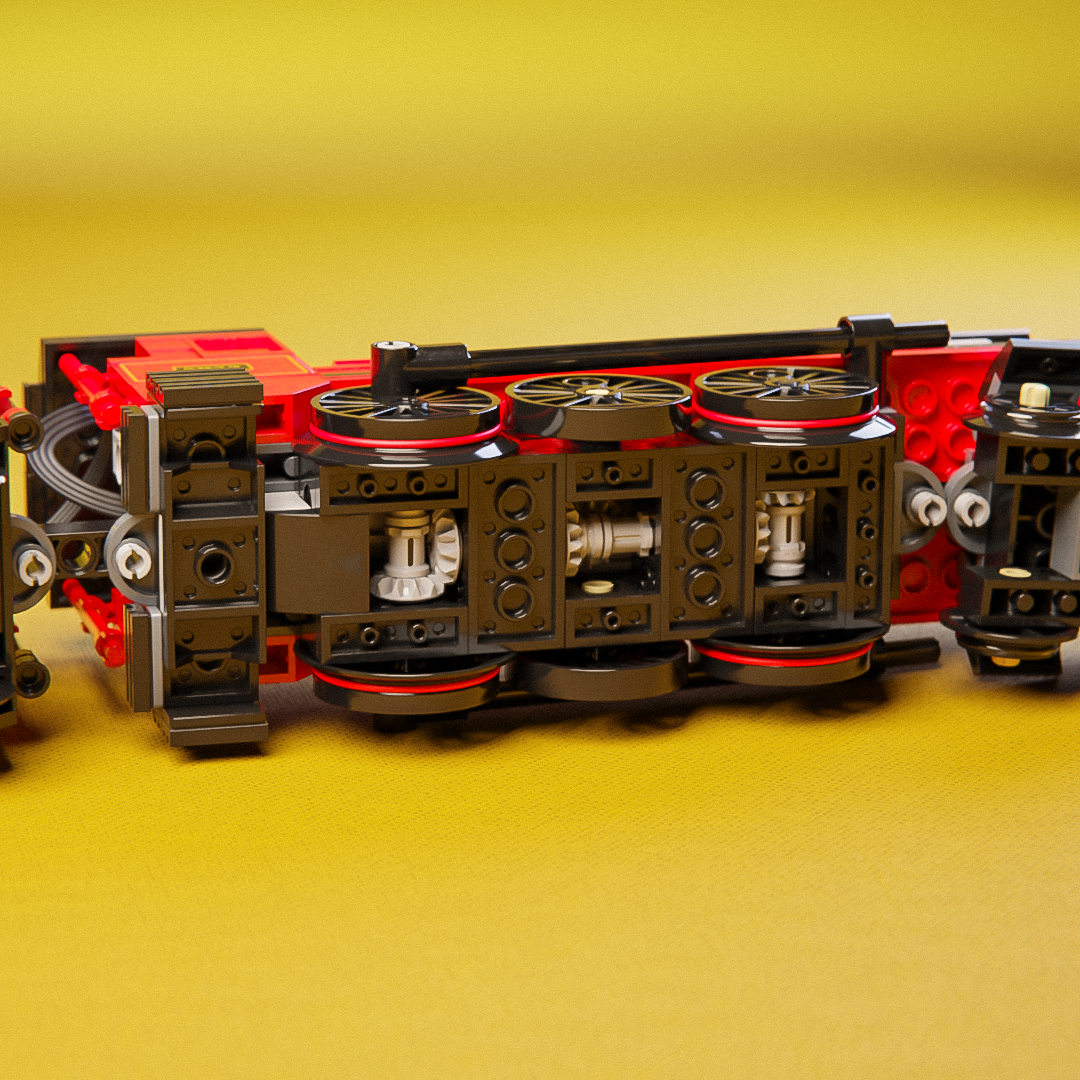 Beneath The Lego Motorized Hogwarts Express