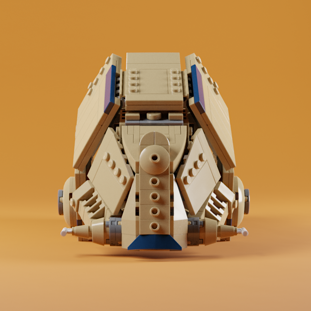 Lego Star Wars CIS Super Tank Instructions - brickstudios
