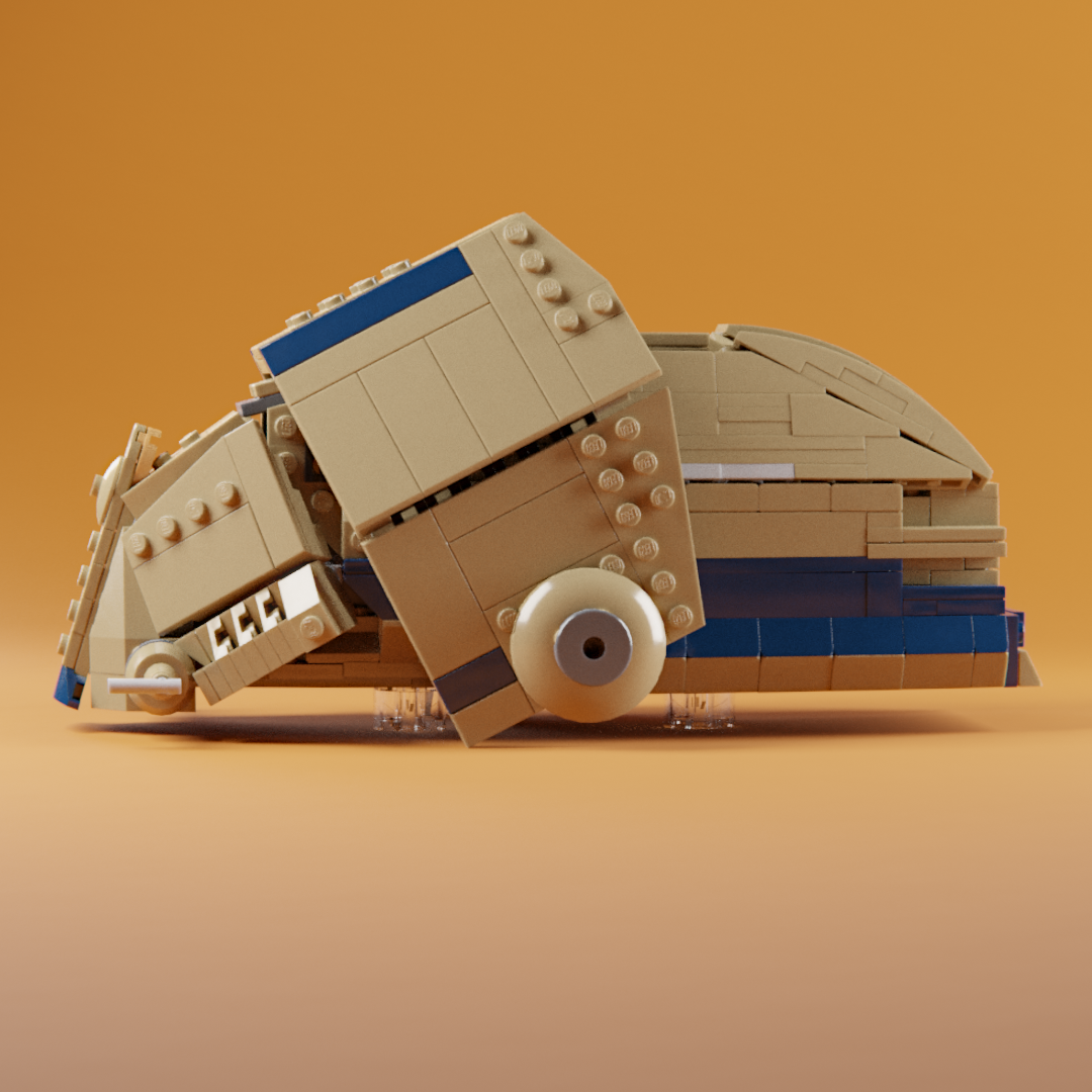 Lego Star Wars CIS Super Tank Instructions - brickstudios