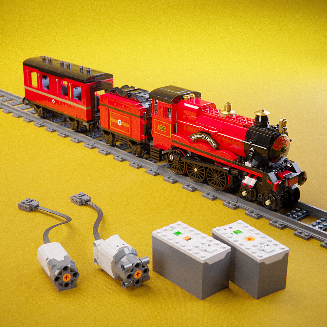 Motorized Lego Hogwarts Express Instructions brickstudios