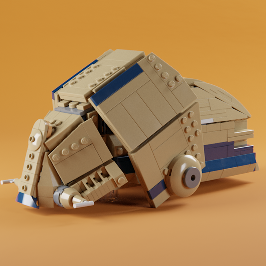 Lego Star Wars CIS Super Tank Instructions - brickstudios